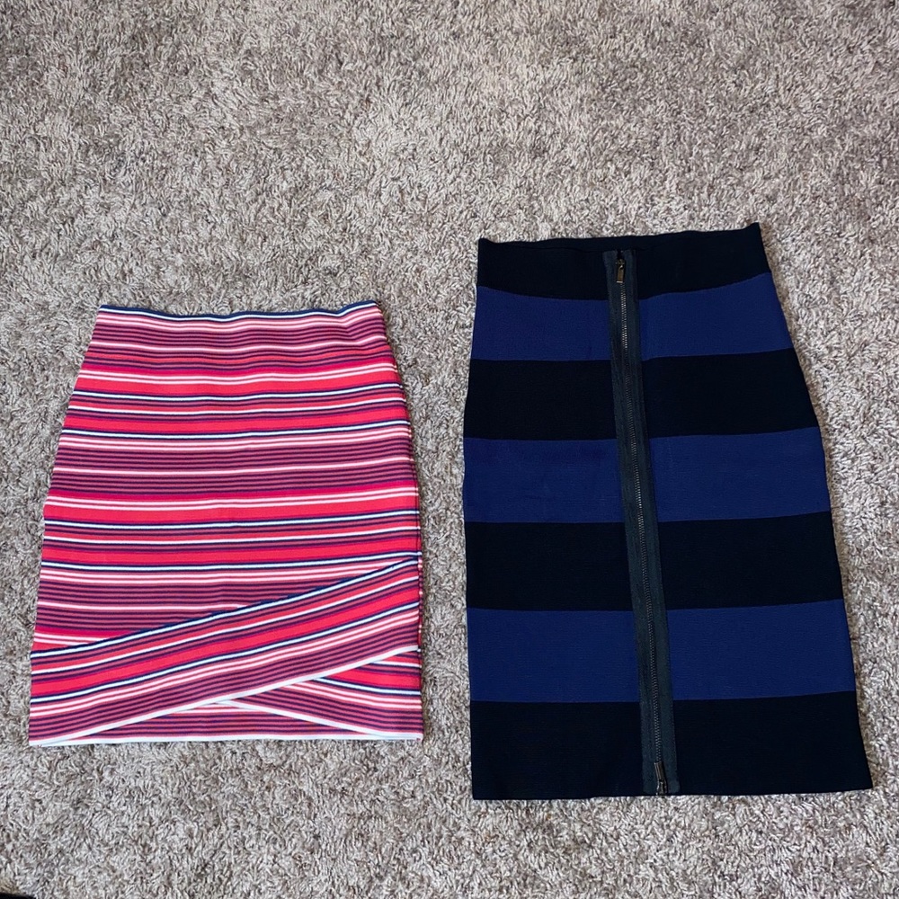 BUNDLE BCBGMaxAzria STRIPED SKIRTS